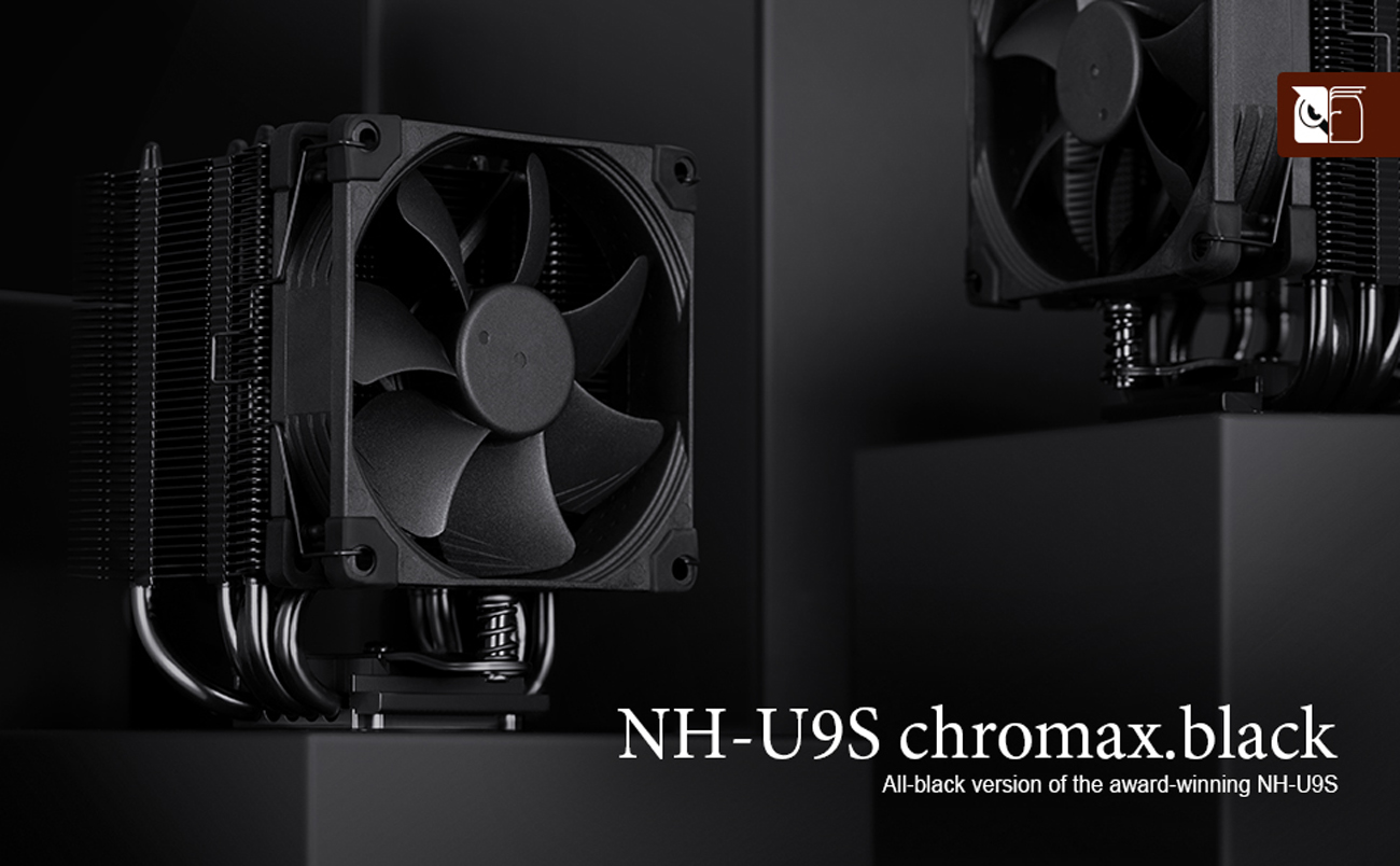 Noctua CPU Cooling-NH-U9S chromax.black